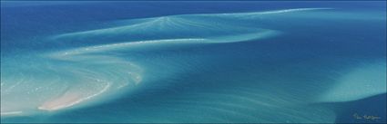 Sand Patterns - Platypus Bay - Fraser Island - QLD H (PBH4 00 17974)